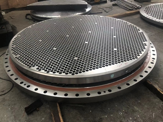 ASTM B432 Трубный лист теплообменника Gr16 Покрытие из титановой стали