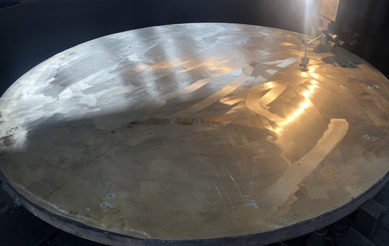 TI GR1 Gr2 Взрывозащищенная никелированная сталь N02200 Трубный лист теплообменника