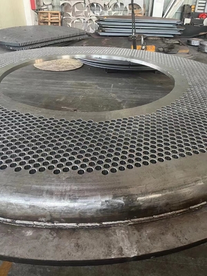 Титан Tubesheet плиты ASTM B898 взрывно титана одетый
