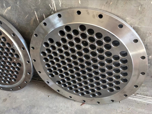 Трубный лист теплообменника ASME из циркония ASME с плакированной стальной пластиной SA516 GR70