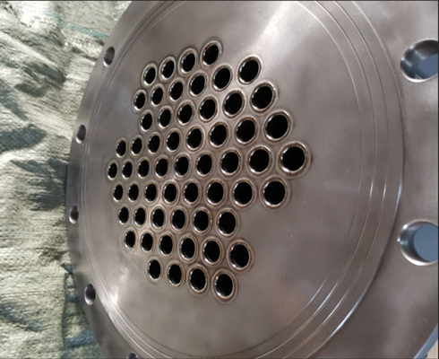 Теплообменный аппарат Tubesheet многослойной стали 5000mm никеля ASTM B898