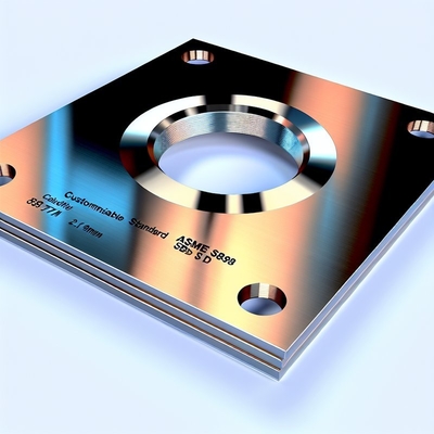 Настраиваемая ASME SB898 Стандартная титановая пластина для тяжелых применений и толщина 2-12 мм