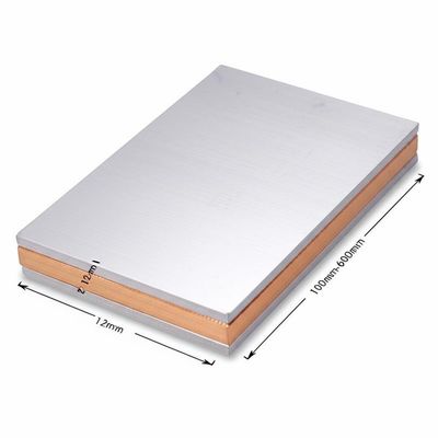 2-12 мм толщина Титановая пластина с медной металлической материей 100 мм-6000 мм длина