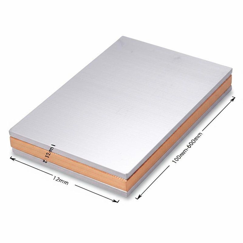 2-12 мм толщина Титановая пластина с медной металлической материей 100 мм-6000 мм длина